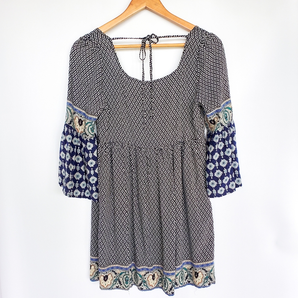 Umgee Floral Tunic Dress (Small)